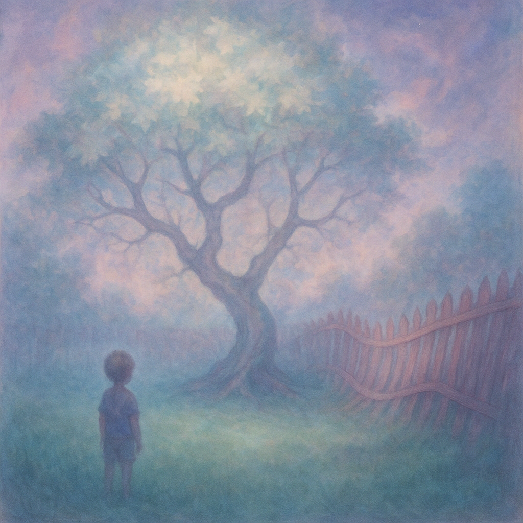 A Hindu take on the dream of the childhood backyard