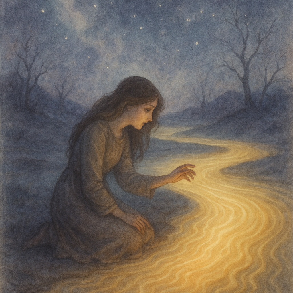 A dream of the river of light, seen from a Christian view