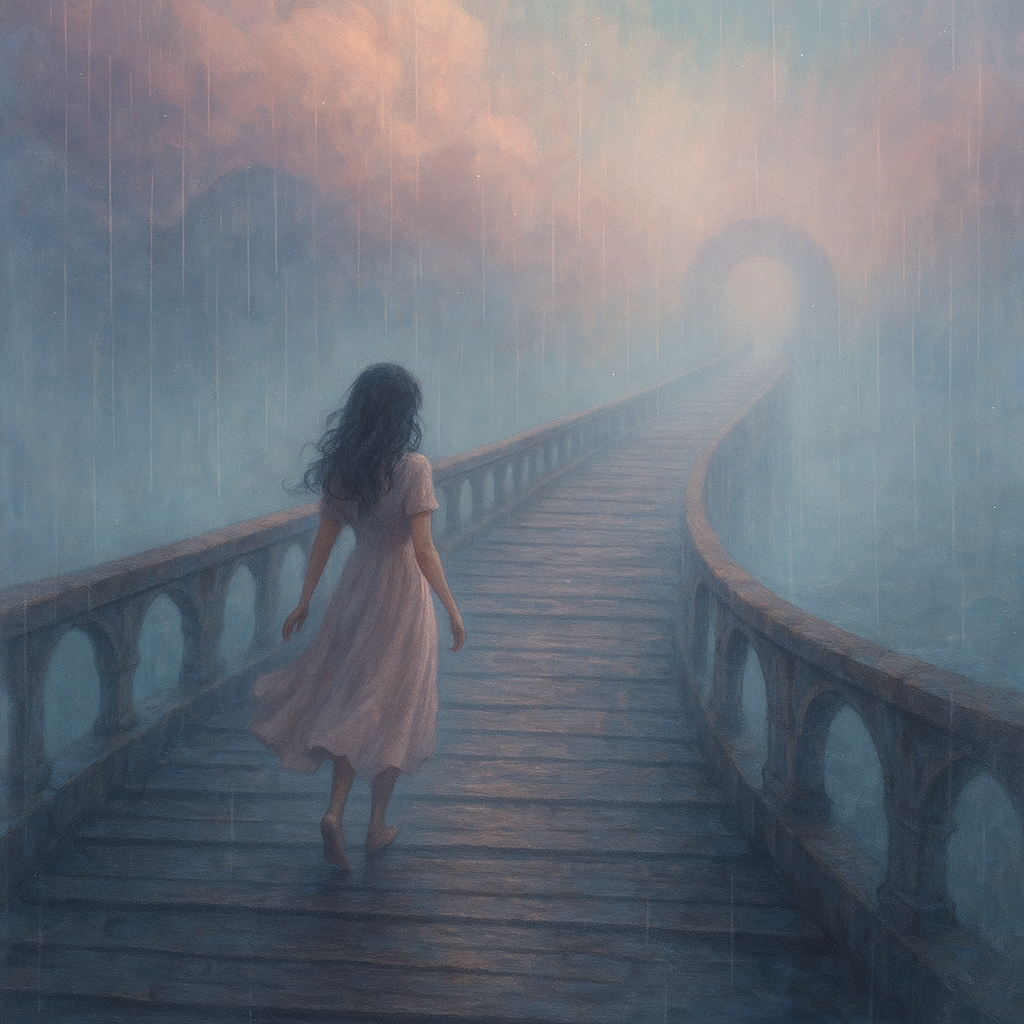 A Spiritual take on the dream of the stormy bridge