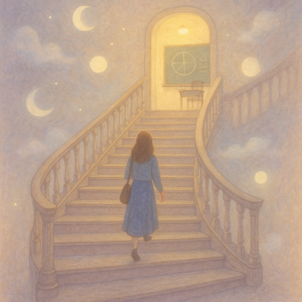 Dream of the staircase that loops through a Neutral lens