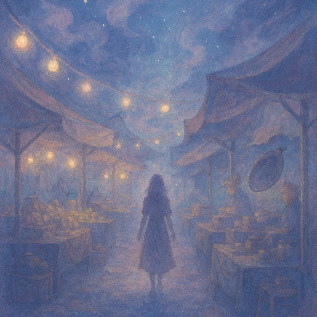The Christian meaning of a dream with the market at night