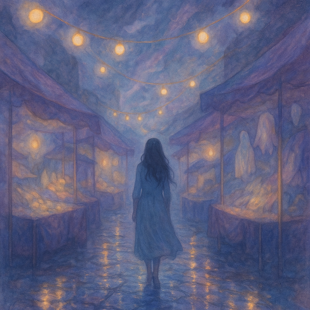 Dream of the market at night through a Spiritual lens