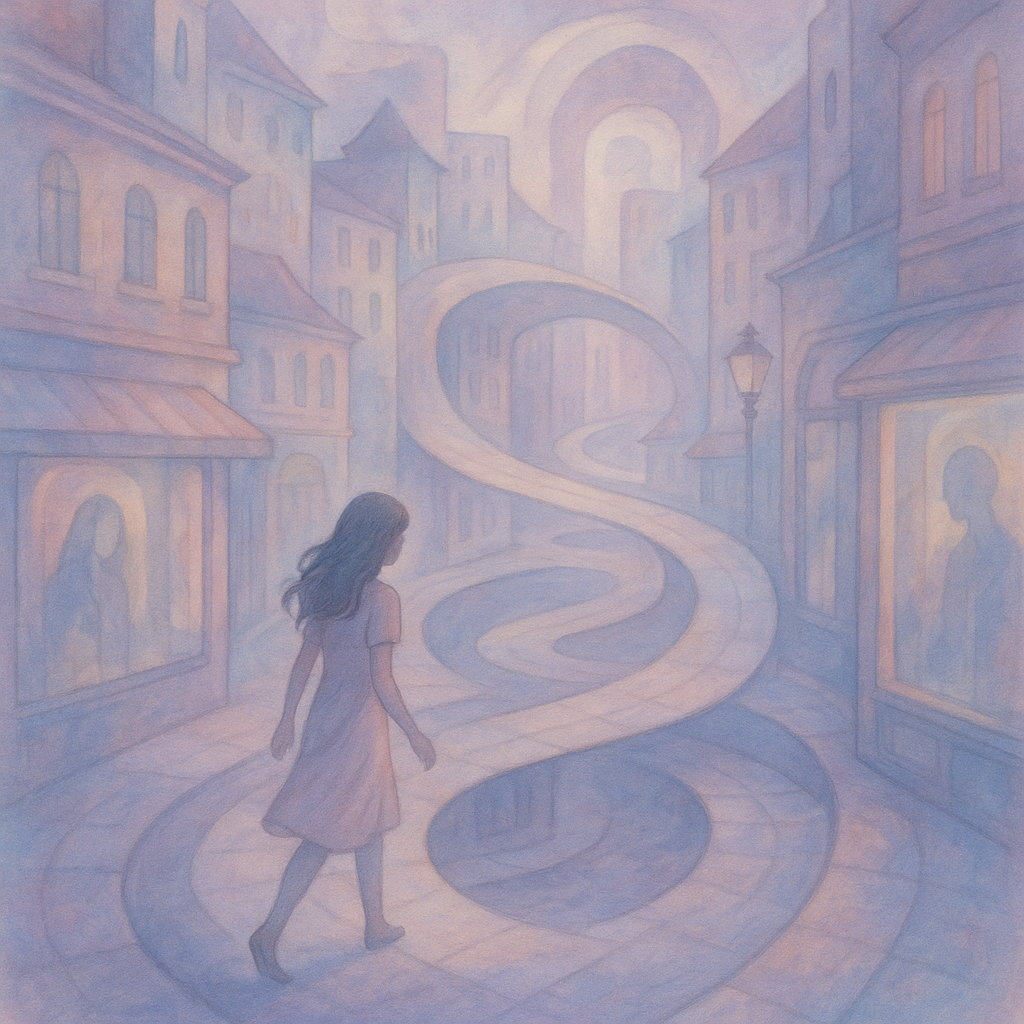 A Hindu take on the dream of the city with shifting streets