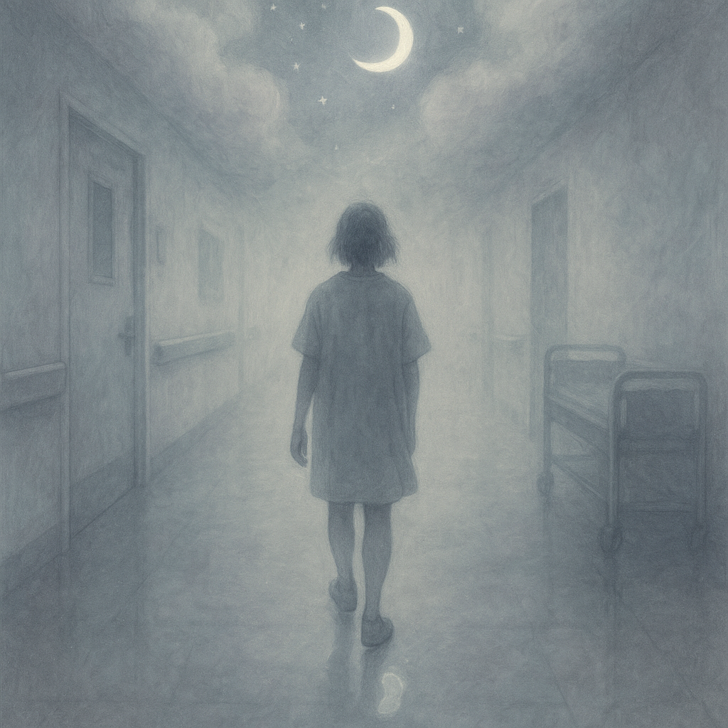 A Neutral take on the dream of the quiet hospital corridor