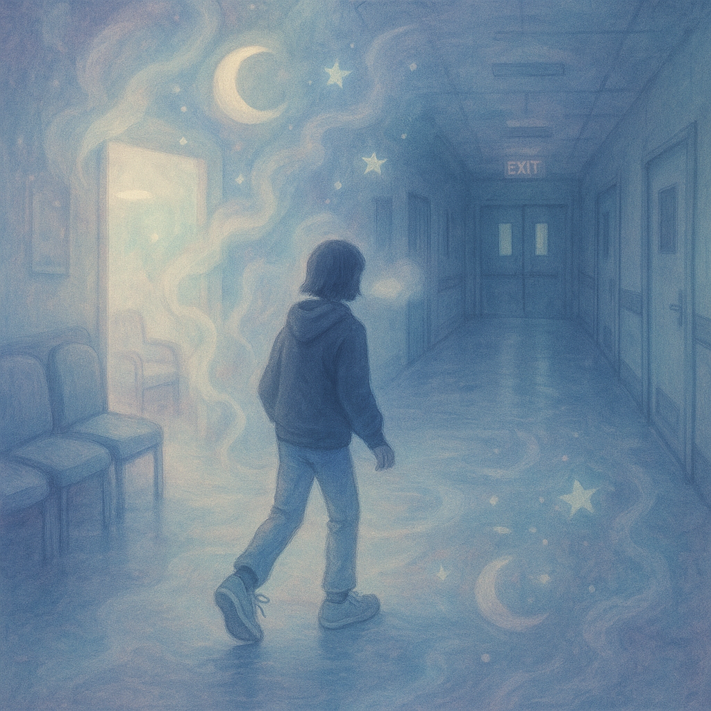 A Buddhist take on the dream of the quiet hospital corridor