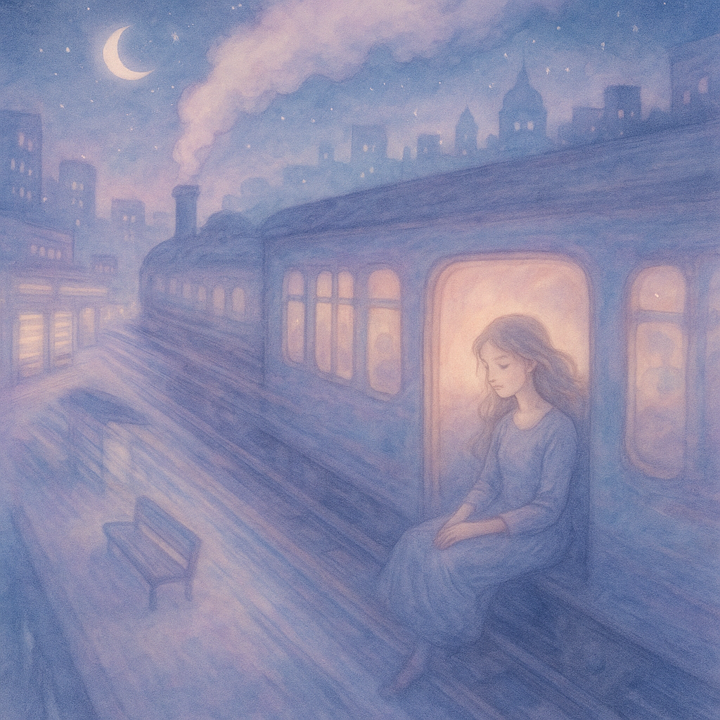 A dream of the train that never stops, seen from a Neutral view
